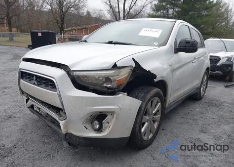 2013 Mitsubishi Outlander Sport Se из США, поврежденный, VIN 4A4AR4AU7DE002705